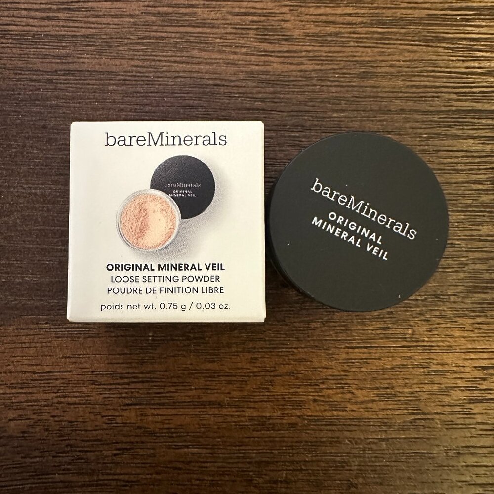 BAREMINERALS Original Mineral Veil Loose Setting Powder Translucent Bare Mini